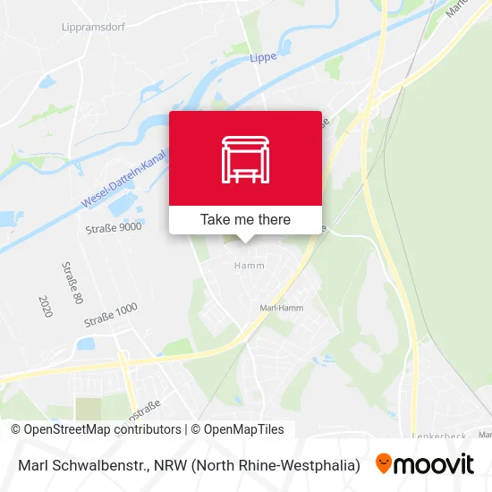 Карта Marl Schwalbenstr.