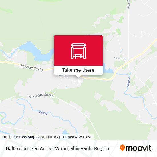 Haltern am See An Der Wohrt map