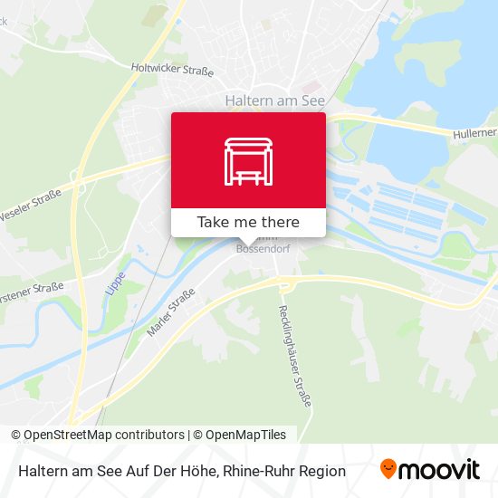 Haltern am See Auf Der Höhe map