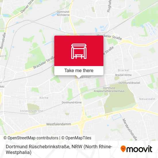 Карта Dortmund Rüschebrinkstraße