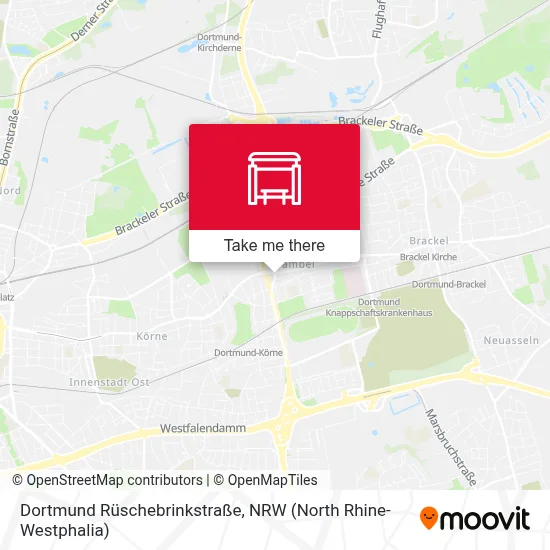 Dortmund Rüschebrinkstraße map