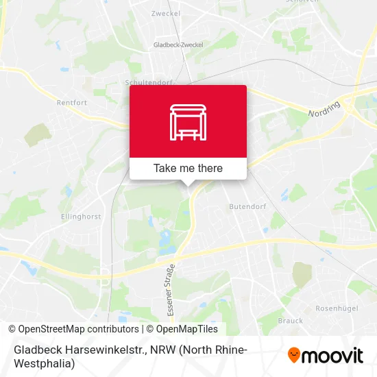 Карта Gladbeck Harsewinkelstr.