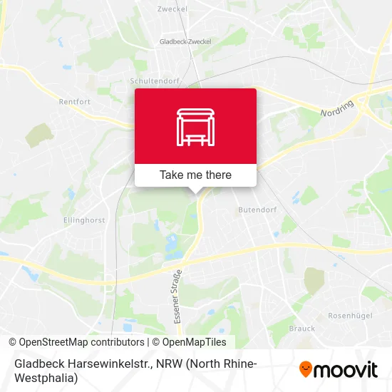 Карта Gladbeck Harsewinkelstr.