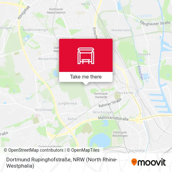 Карта Dortmund Rupinghofstraße