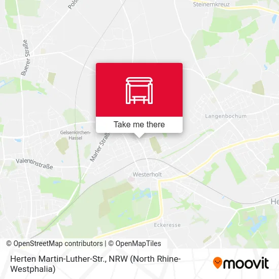 Карта Herten Martin-Luther-Str.