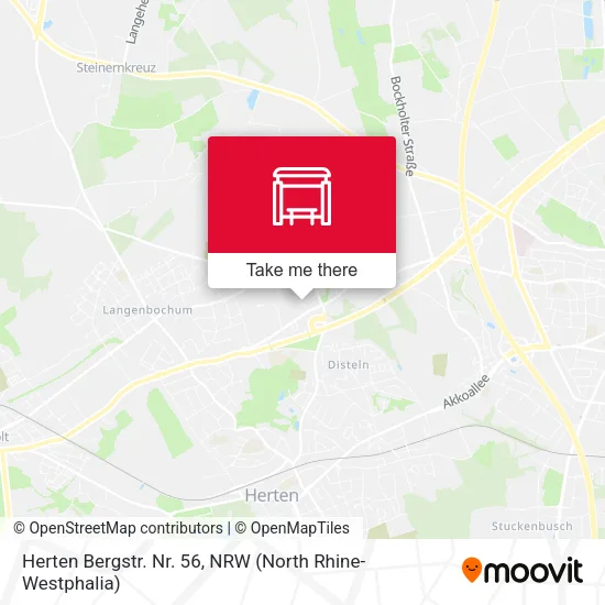 Карта Herten Bergstr. Nr. 56