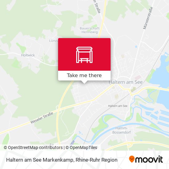 Haltern am See Markenkamp map
