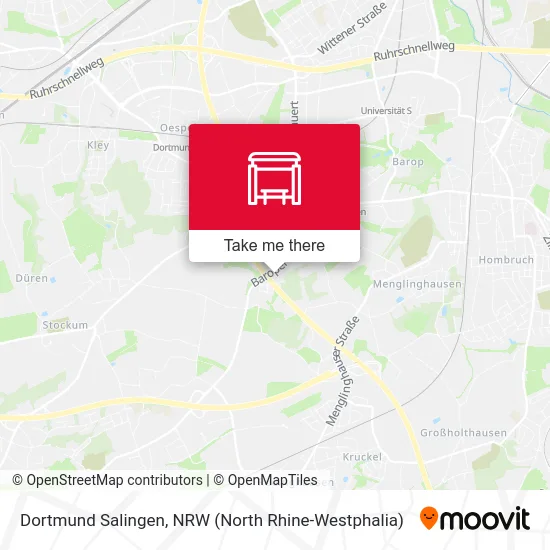 Dortmund Salingen map