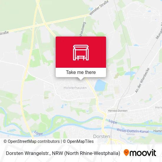 Карта Dorsten Wrangelstr.