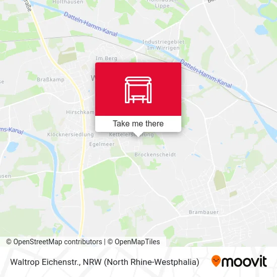 Карта Waltrop Eichenstr.