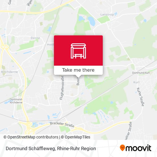 Dortmund Schäffleweg map