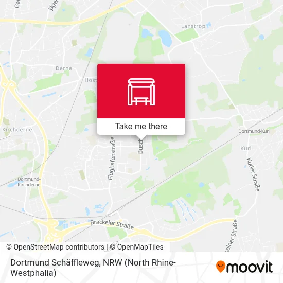 Dortmund Schäffleweg map