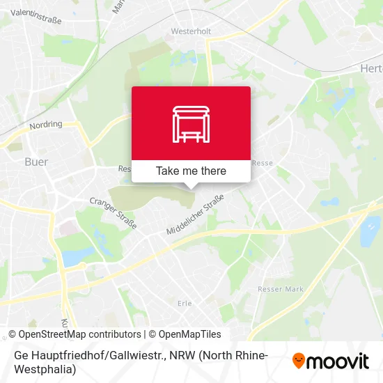 Карта Ge Hauptfriedhof/Gallwiestr.