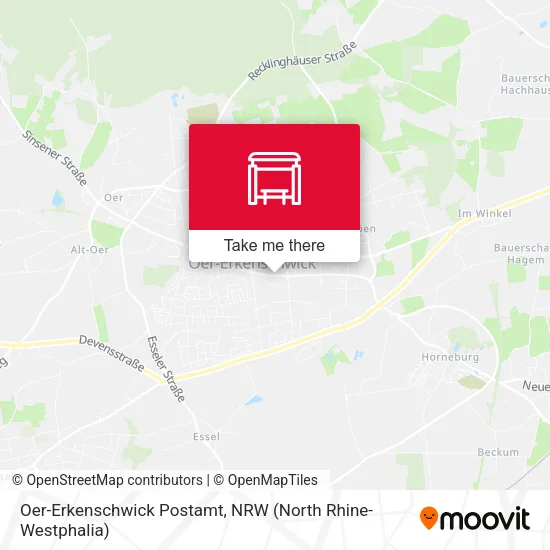Карта Oer-Erkenschwick Postamt