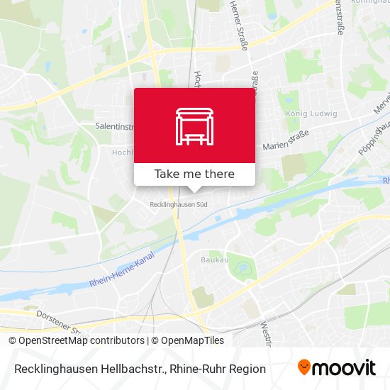 Recklinghausen Hellbachstr. map