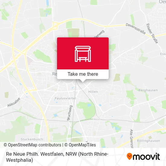 Re Neue Philh. Westfalen map