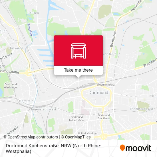 Dortmund Kirchenstraße map