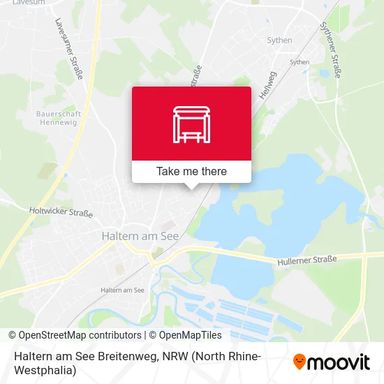 Haltern am See Breitenweg map