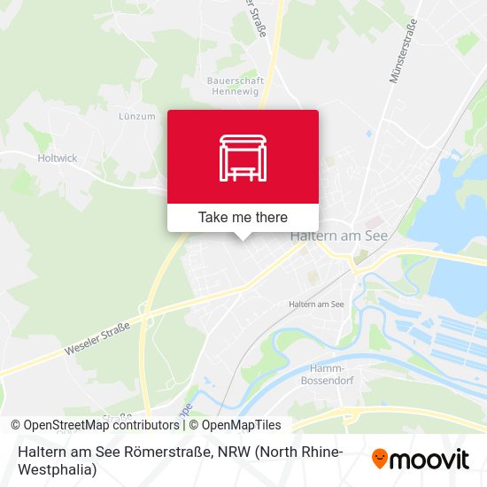 Haltern am See Römerstraße map