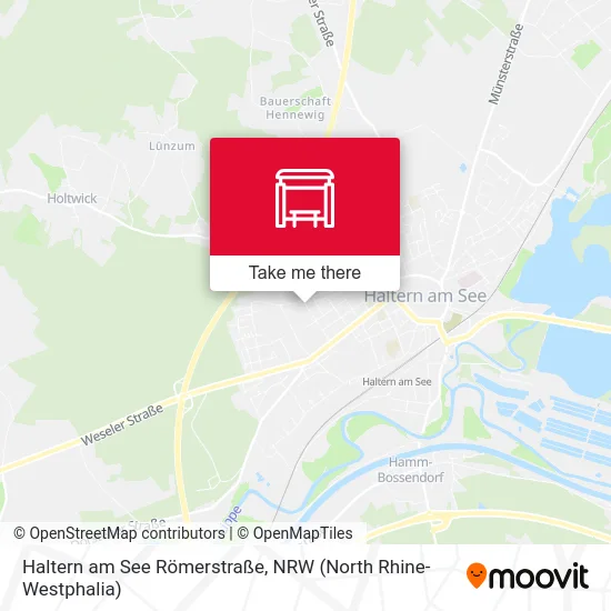 Карта Haltern am See Römerstraße