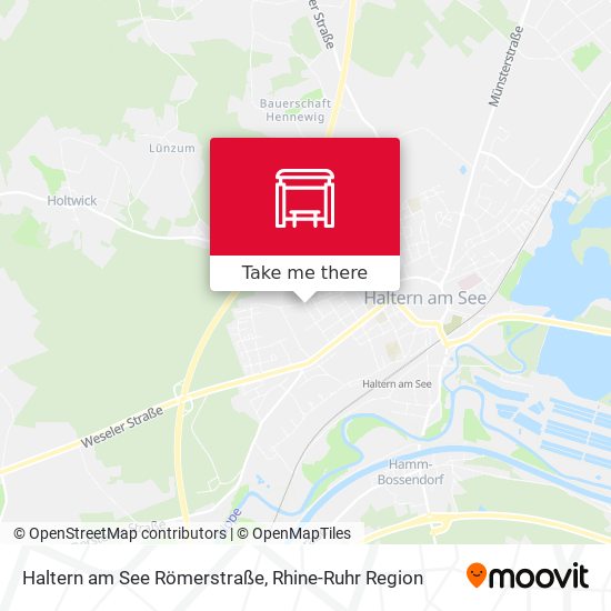 Haltern am See Römerstraße map