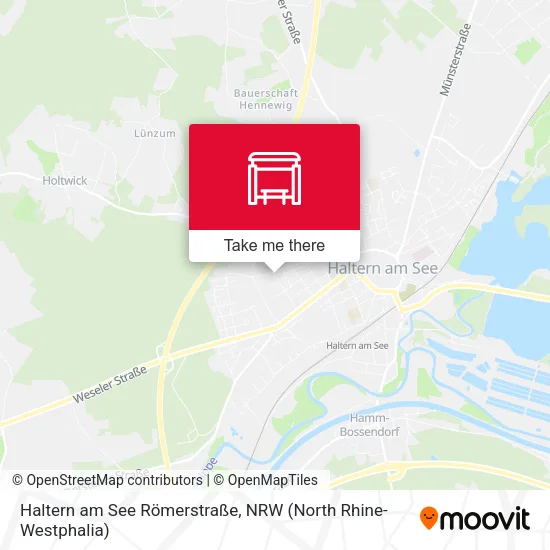 Карта Haltern am See Römerstraße