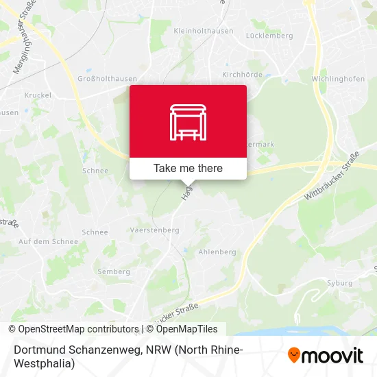 Dortmund Schanzenweg map