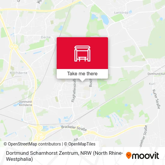 Карта Dortmund Scharnhorst Zentrum