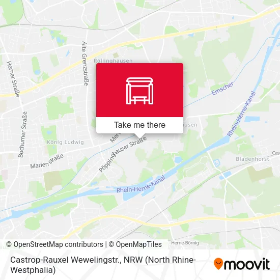 Карта Castrop-Rauxel Wewelingstr.