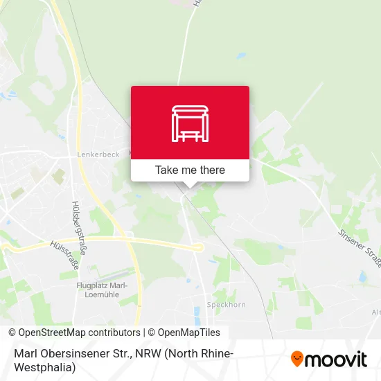 Карта Marl Obersinsener Str.