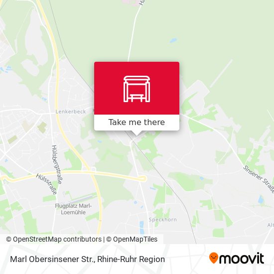 Marl Obersinsener Str. map
