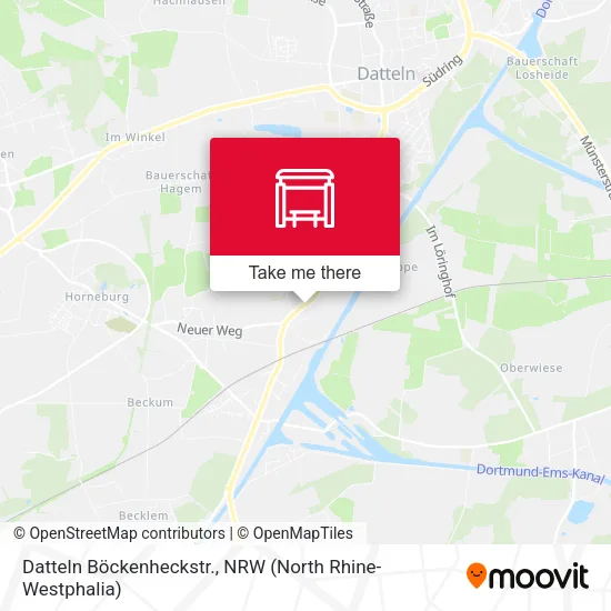 Карта Datteln Böckenheckstr.