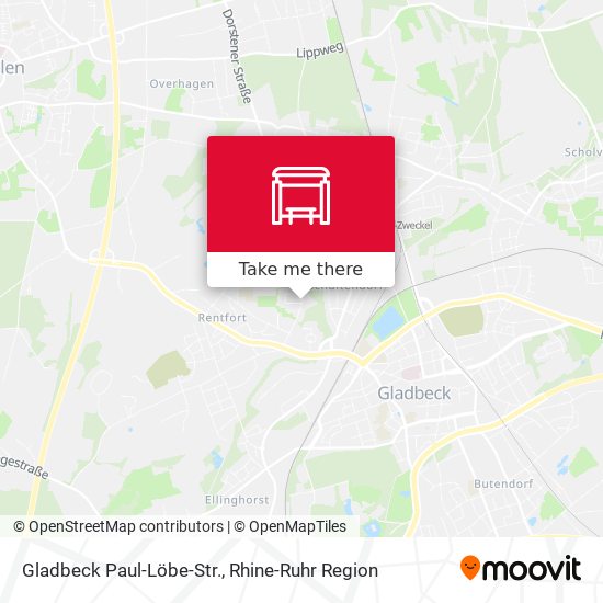 Gladbeck Paul-Löbe-Str. map