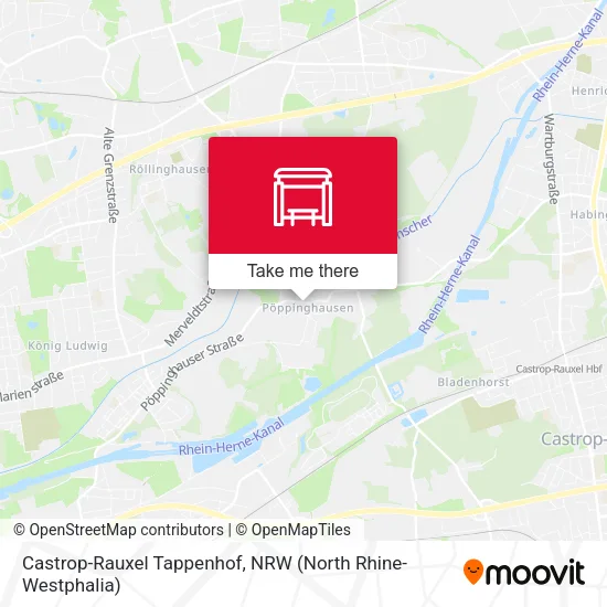 Карта Castrop-Rauxel Tappenhof
