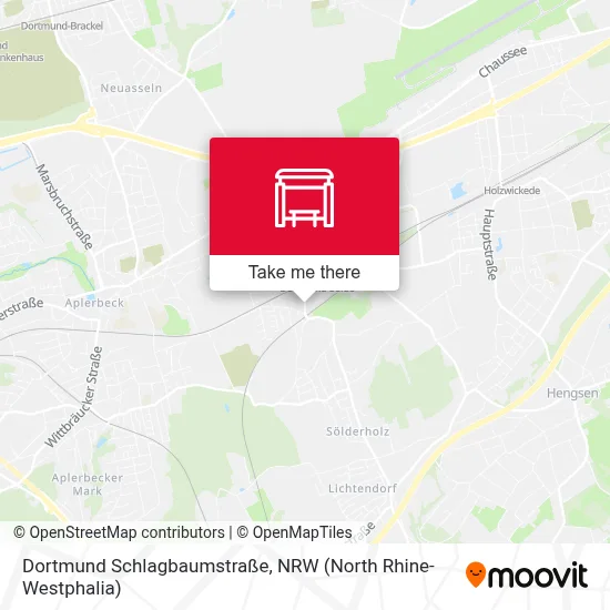 Dortmund Schlagbaumstraße map