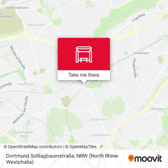 Карта Dortmund Schlagbaumstraße