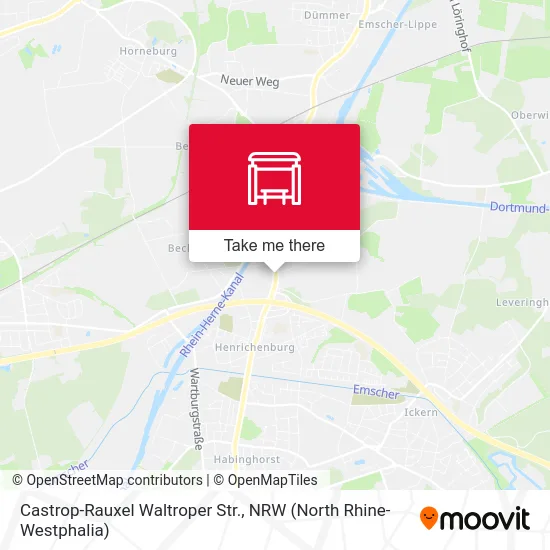 Карта Castrop-Rauxel Waltroper Str.