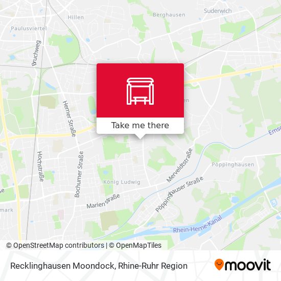 Recklinghausen Moondock map