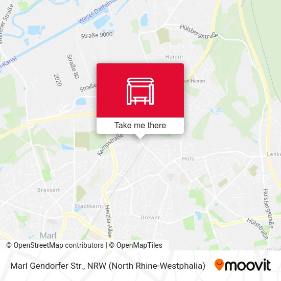 Карта Marl Gendorfer Str.