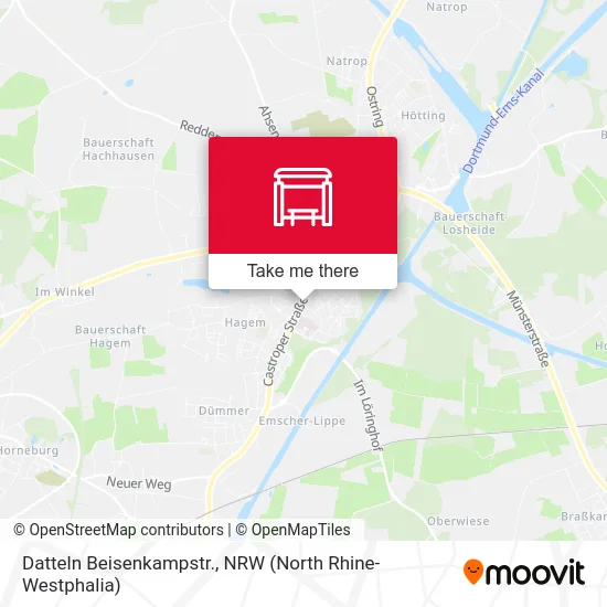 Datteln Beisenkampstr. map