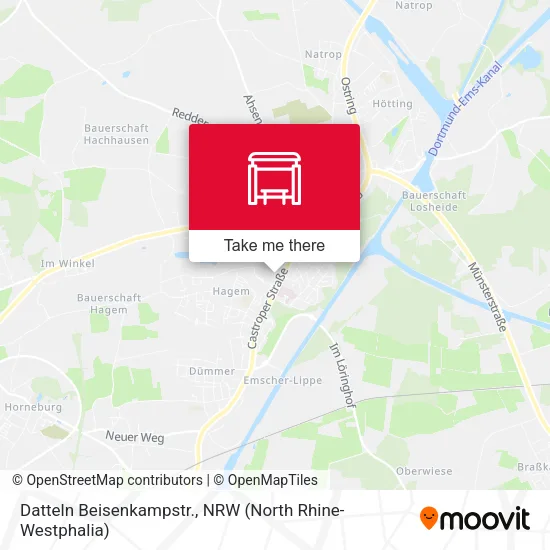 Карта Datteln Beisenkampstr.
