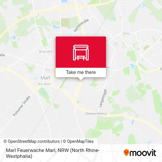 Карта Marl Feuerwache Marl