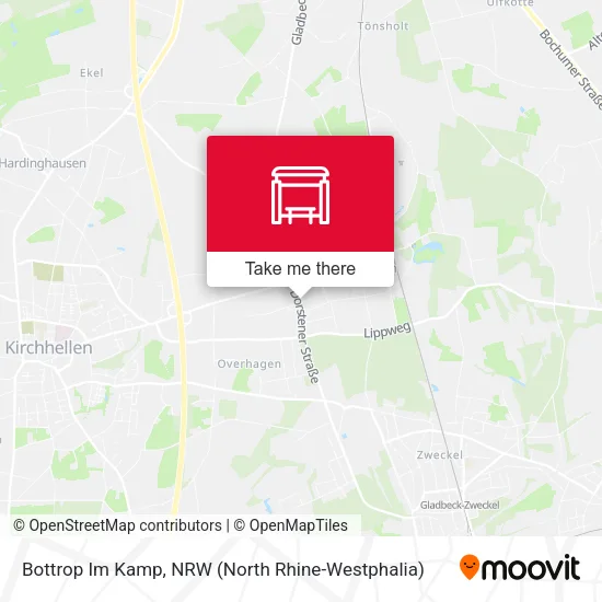 Карта Bottrop Im Kamp