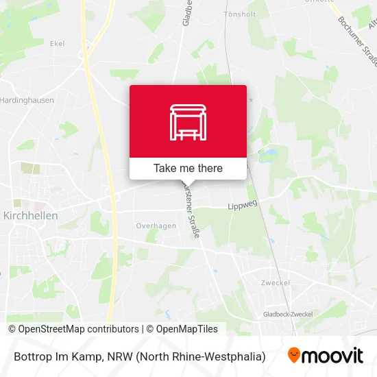 Карта Bottrop Im Kamp