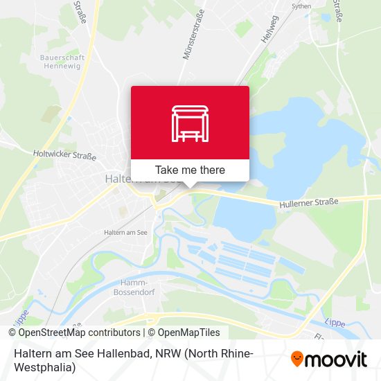 Haltern am See Hallenbad map