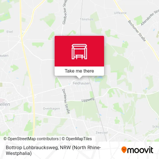 Bottrop Lohbraucksweg map