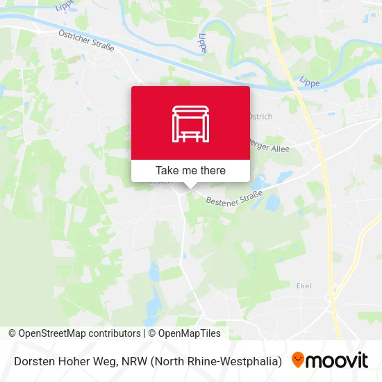 Карта Dorsten Hoher Weg