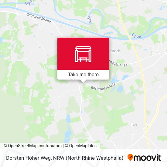 Карта Dorsten Hoher Weg