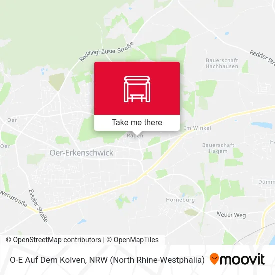 Карта O-E Auf Dem Kolven