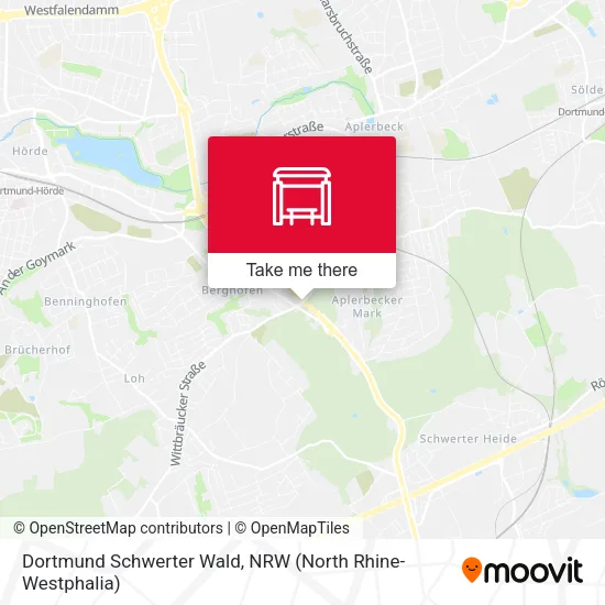 Карта Dortmund Schwerter Wald